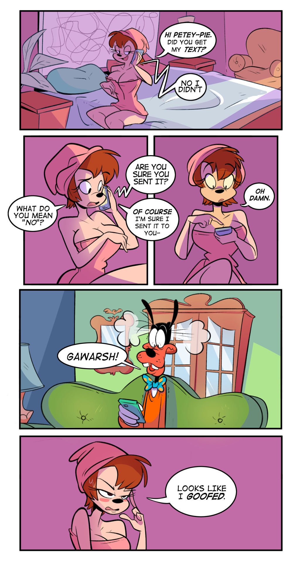 Goof Troop- She Goofed! page 1