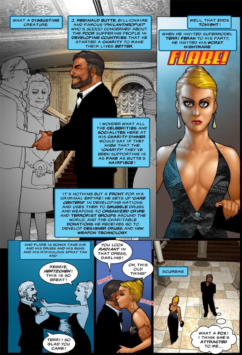 Sean Harrington- Spying With Flare page 1