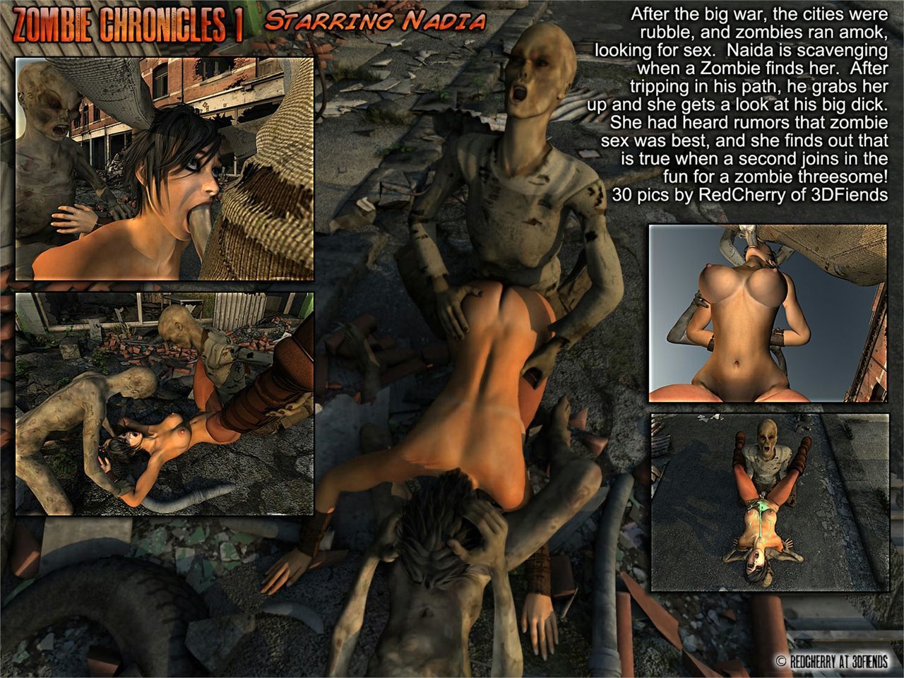 3dfiends zombie Chronicles 1 page 1