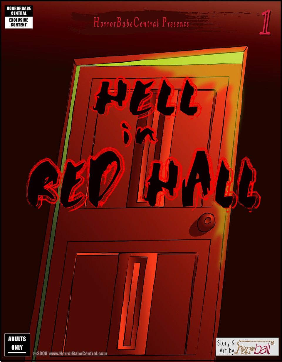 horrorbabecentral l'enfer dans rouge Hall page 1