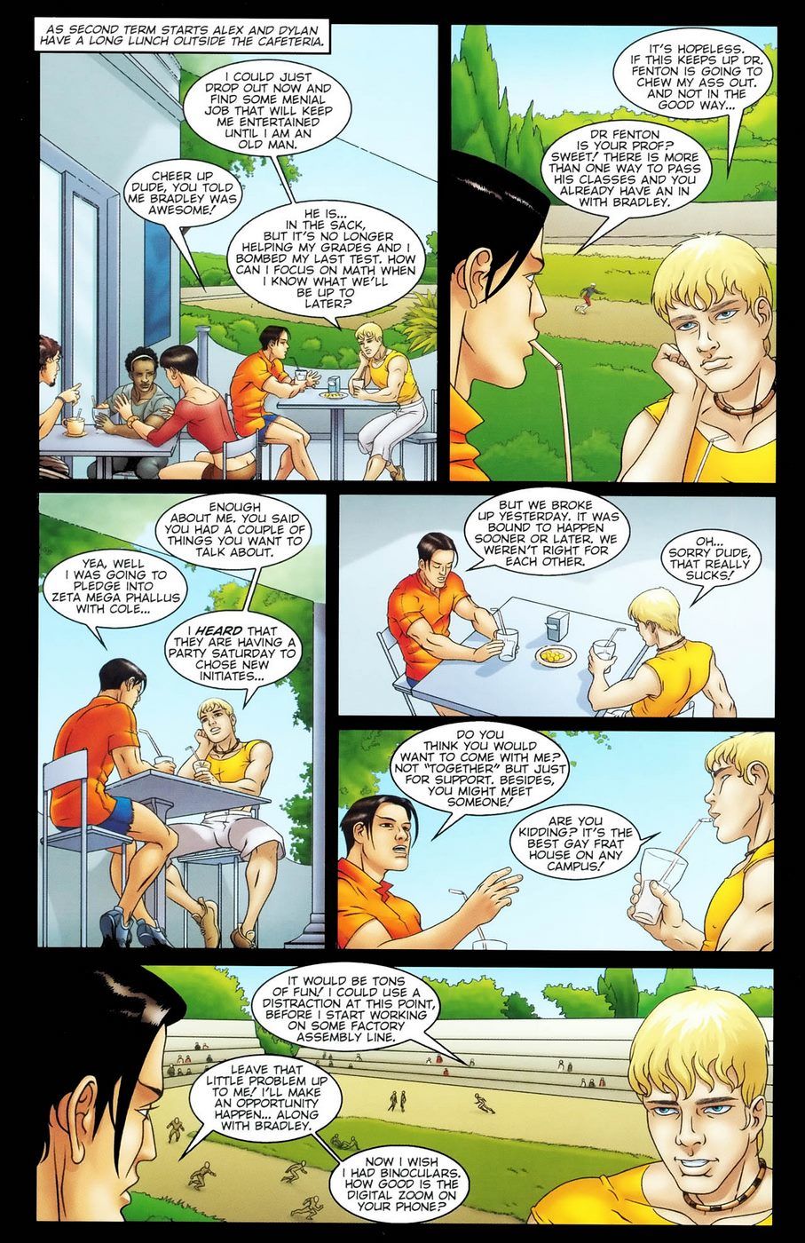 Gay-The Initiation Higher sex education page 1