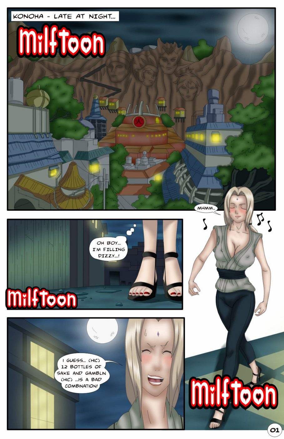 Milftoon- Naruto page 1