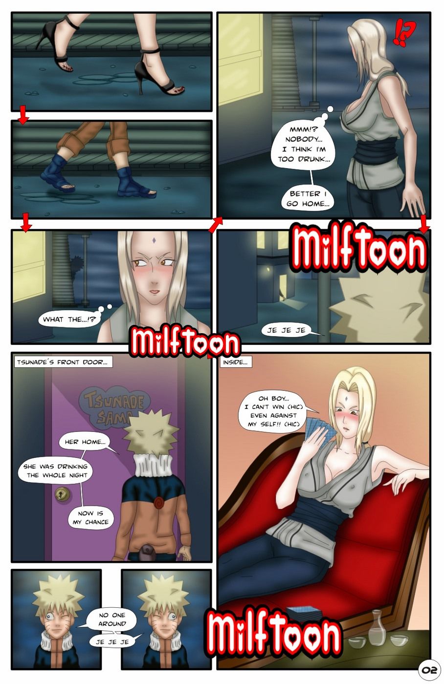 milftoon Naruto page 1