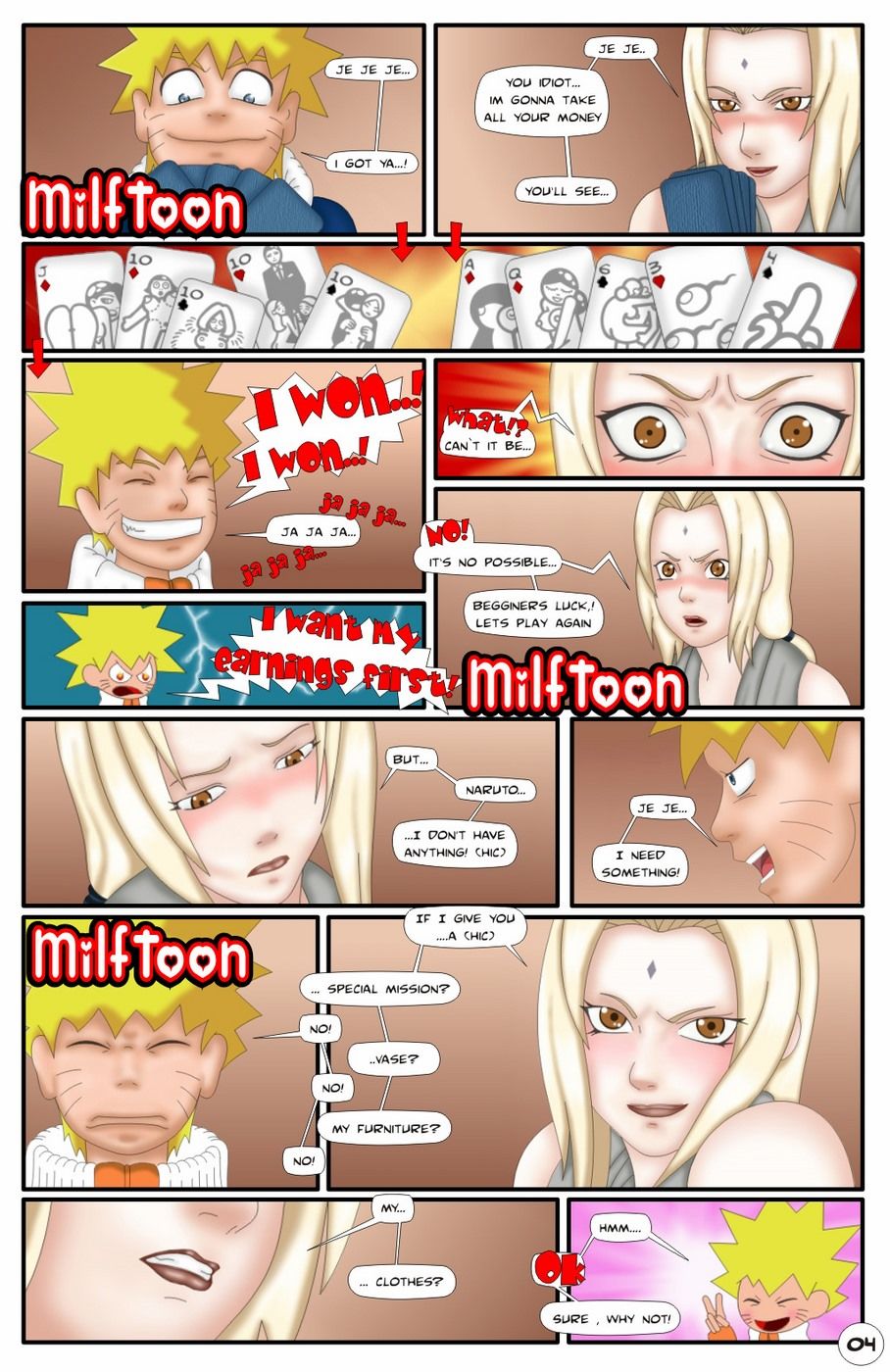 milftoon Наруто page 1