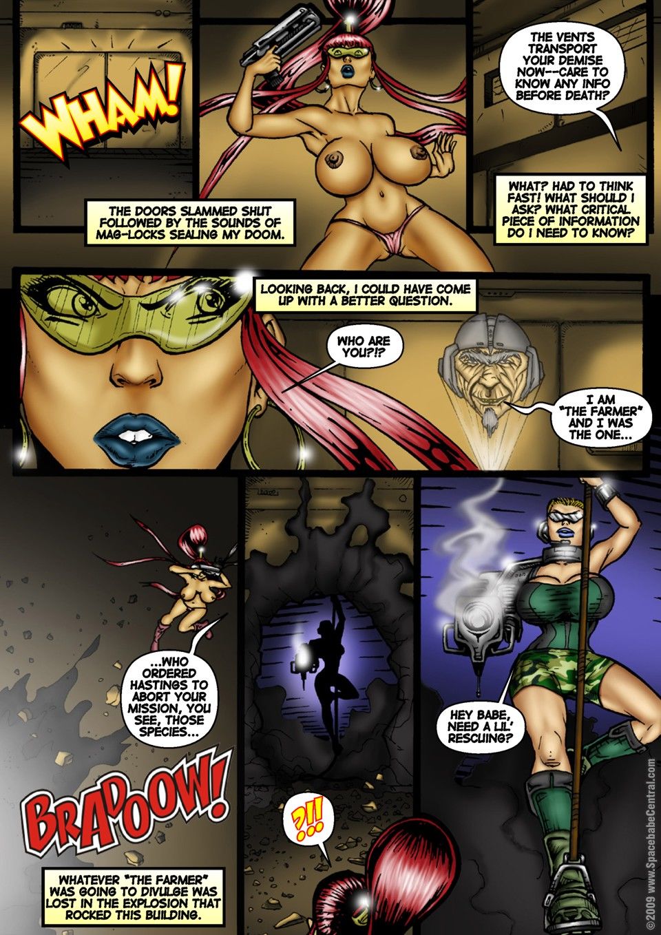 Alien Huntress 16-20 page 1