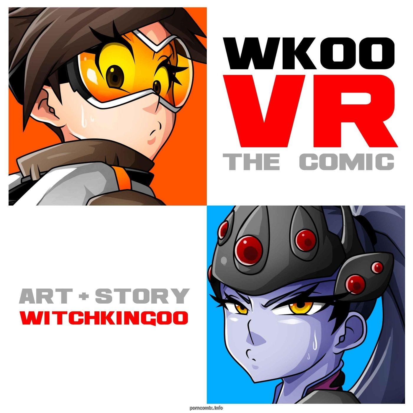 vr die :Comic: overwatch witchking00 page 1