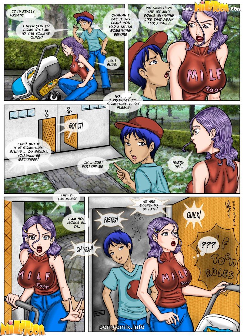 milftoon ビーチ 冒険 5 page 1