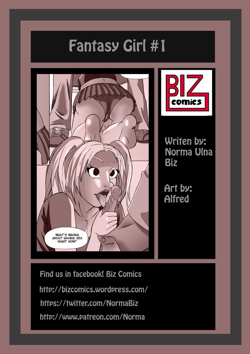 biz comix ファンタジー 女の子 1 page 1