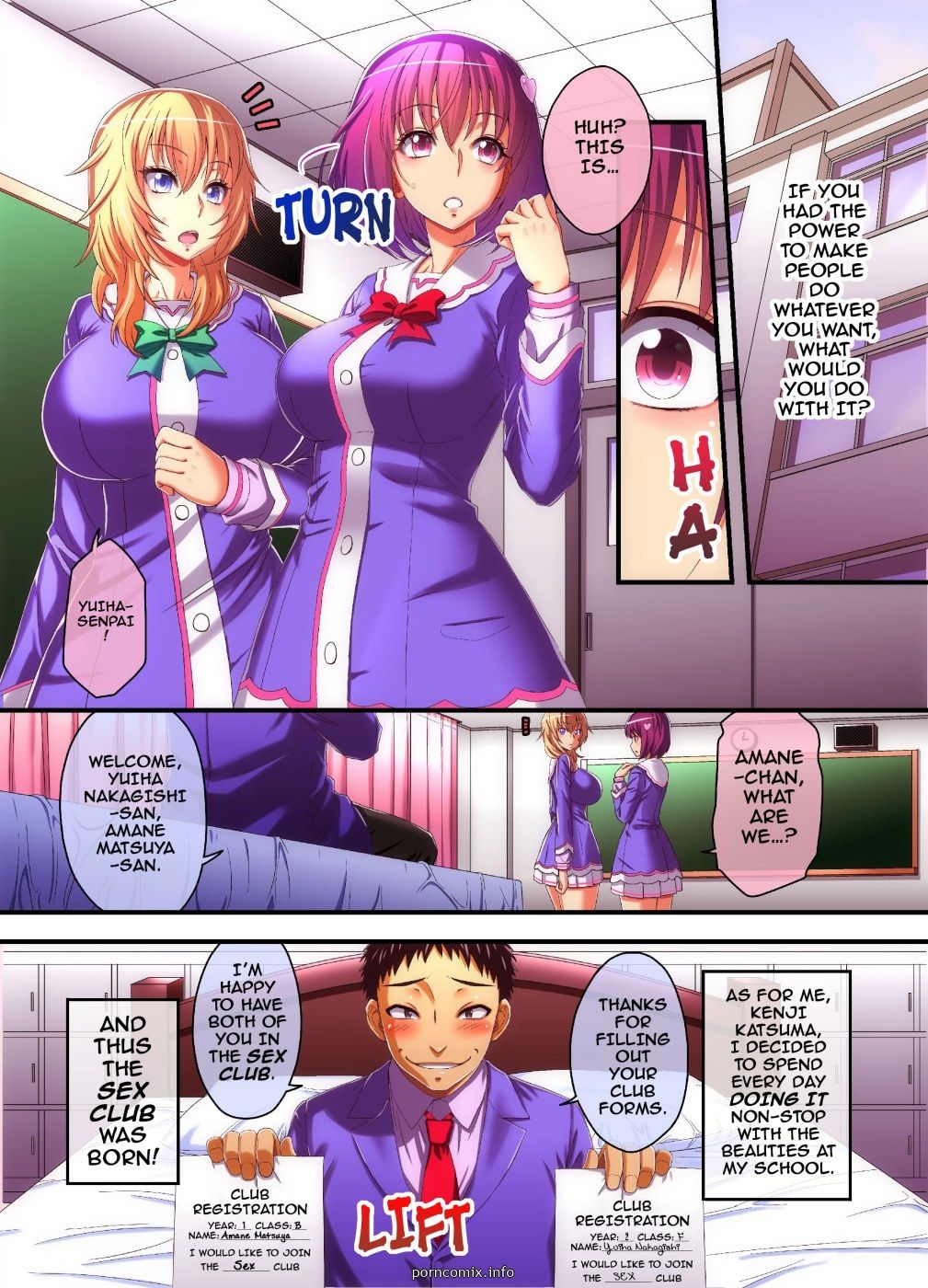 After School Hypno Sex Club page 1
