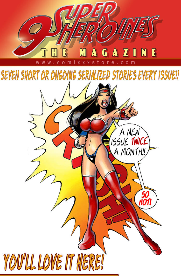 9 Super Heroines- The Magazine 10 page 1