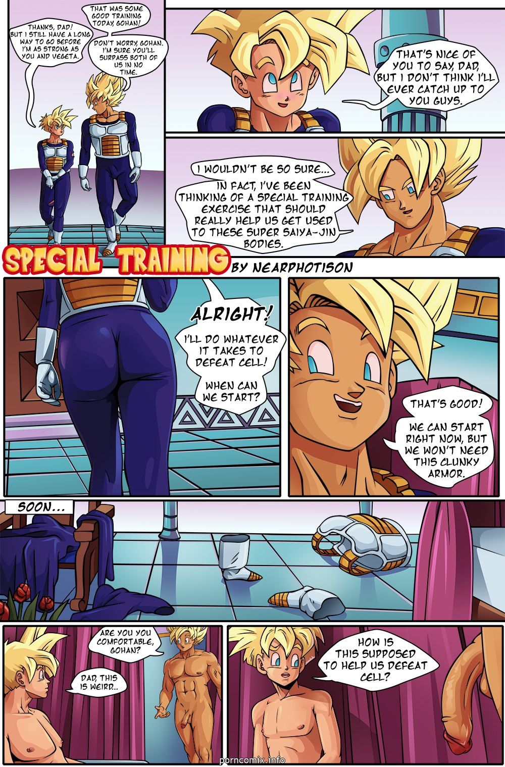 DBZ – Special Training page 1