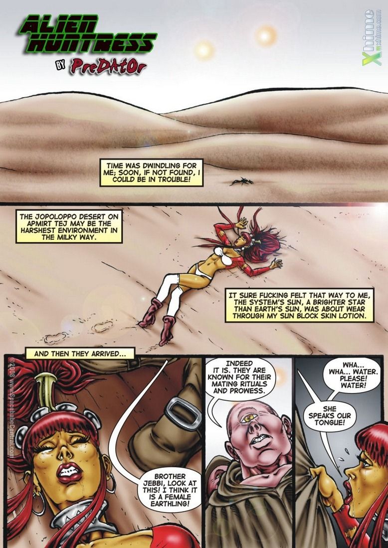 Alien Huntress 1-5 page 1