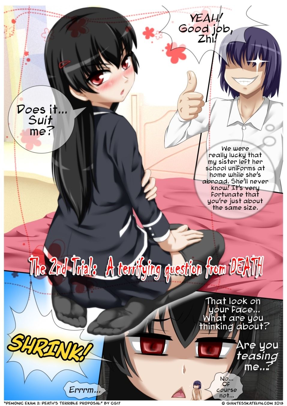 Hentai Manga Demoniczne Egzamin 2 page 1