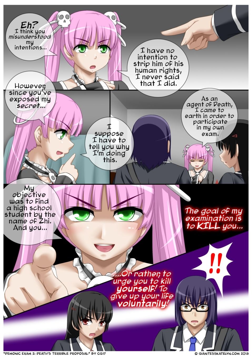 Hentai manga Demonische examen 2 page 1