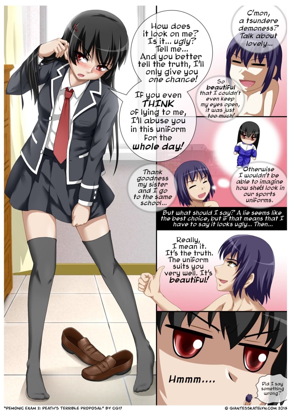 Hentai manga Demonische examen 2 page 1