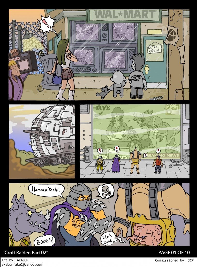 Akabur- Croft Raider 2 page 1