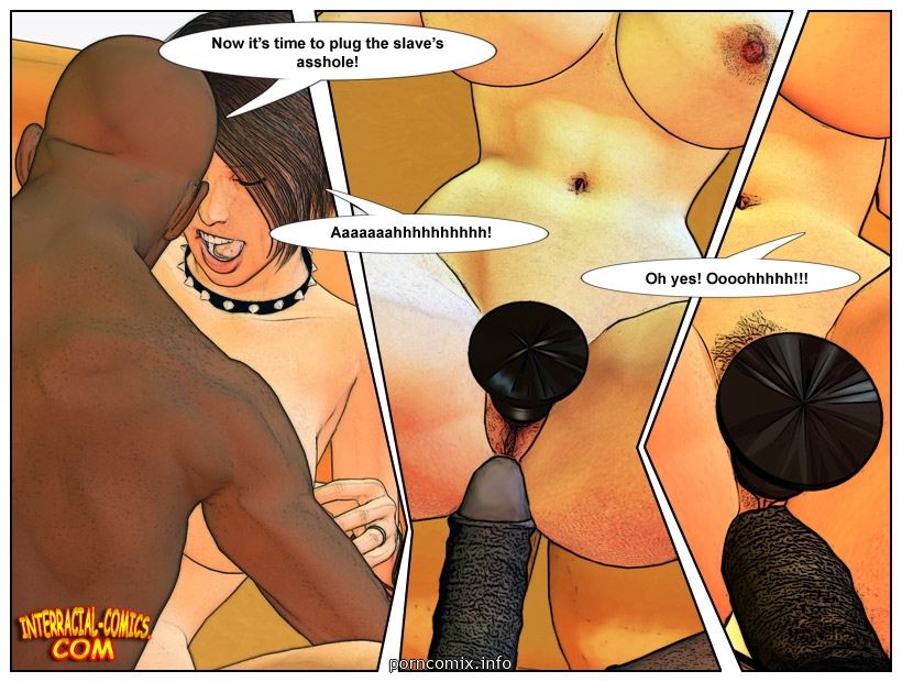 interracial Comic – mi negro Maestro page 1