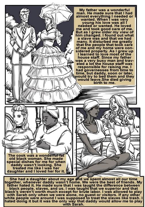 illustrated interracial- Plantation Living page 1