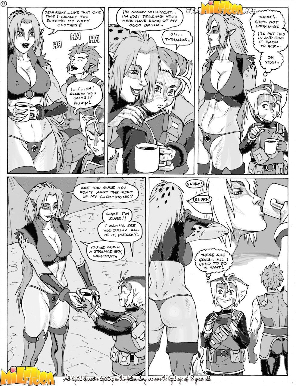 milftoon dixters この動画は東方projectの二次創 2 page 1