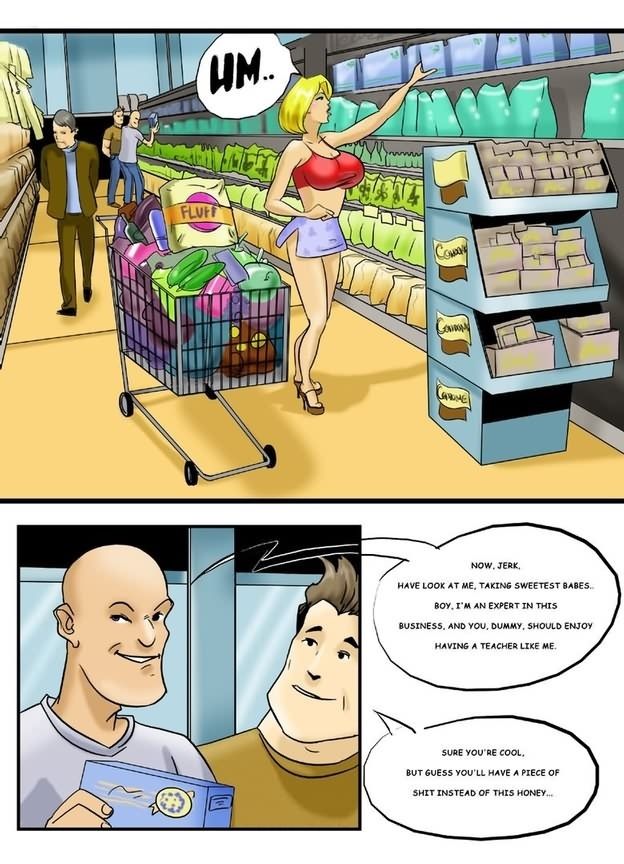 Um supermercado puta page 1