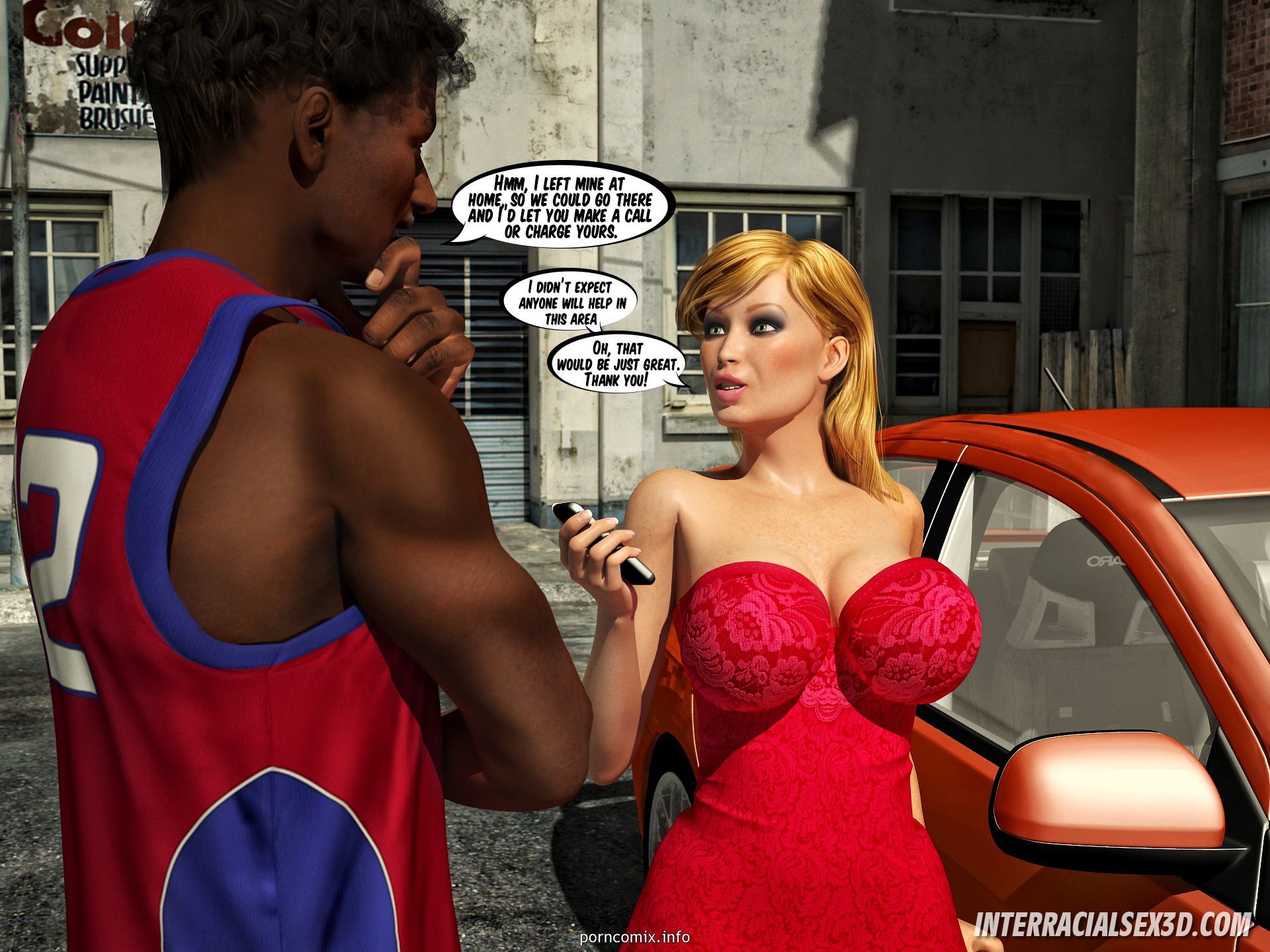 InterracialSex3D – Ghetto Pussy Riders page 1