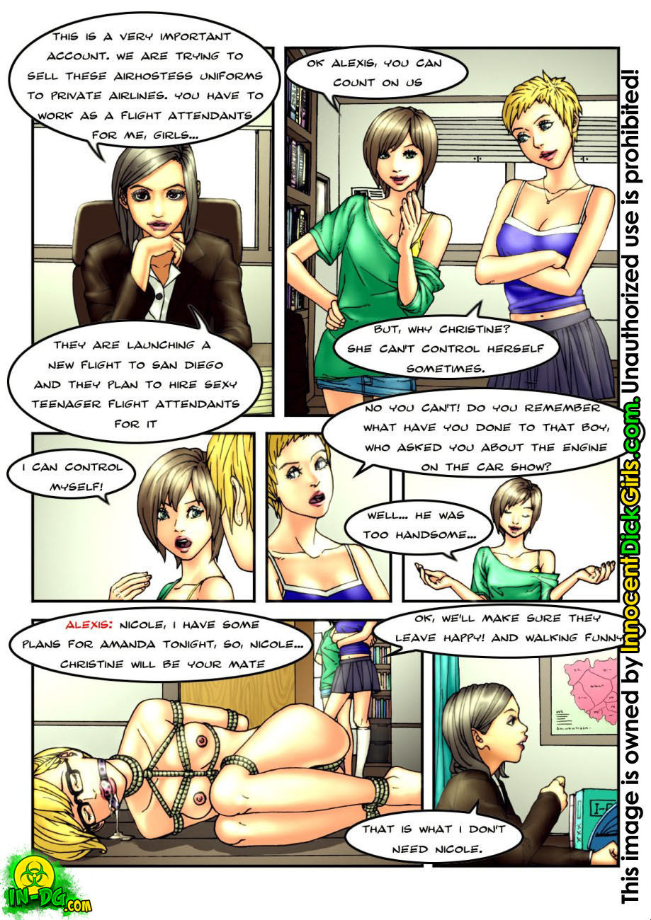niewinni dickgirls w Stopy lot page 1