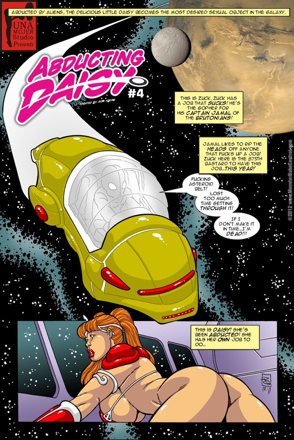 MonsterBabeCentral- Abducting Daisy 3-4 page 1