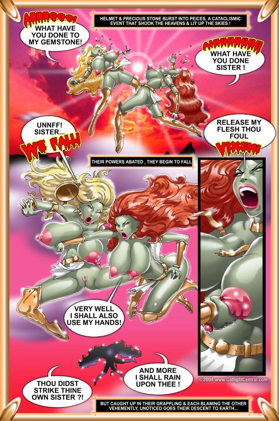 世界 の 汚 女神 戦い page 1