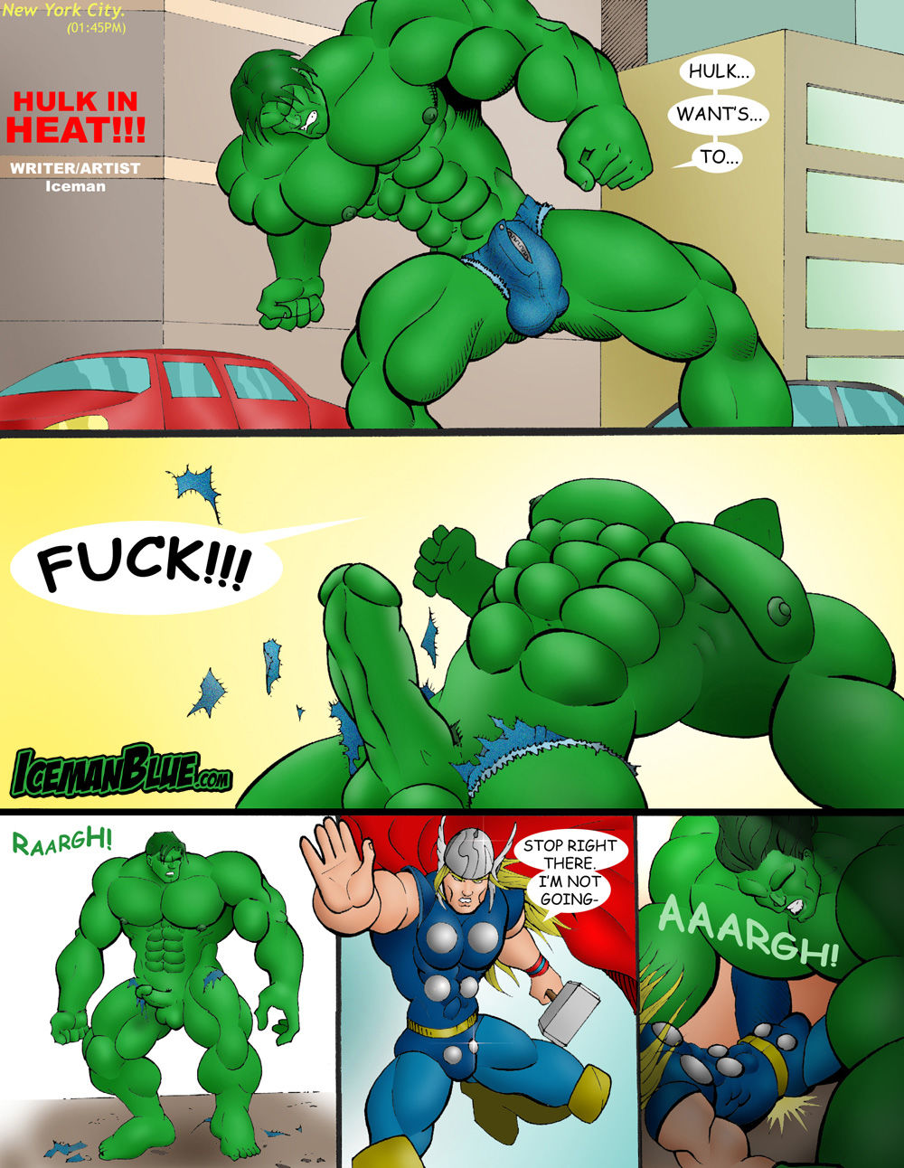 hulk en el calor page 1