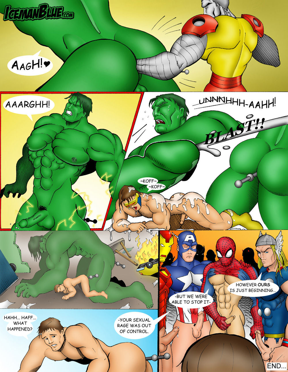 Hulk w upał page 1