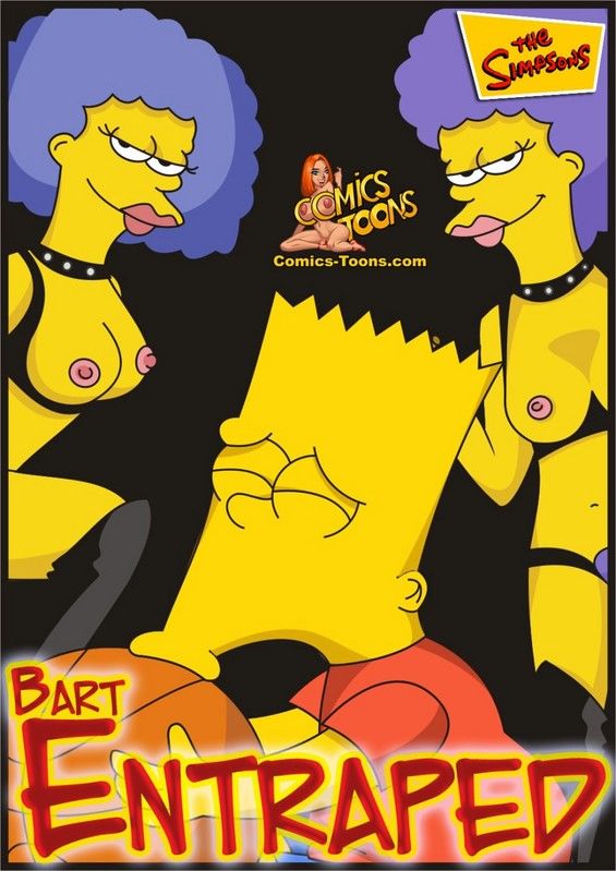 के simpsons बार्ट entraped page 1