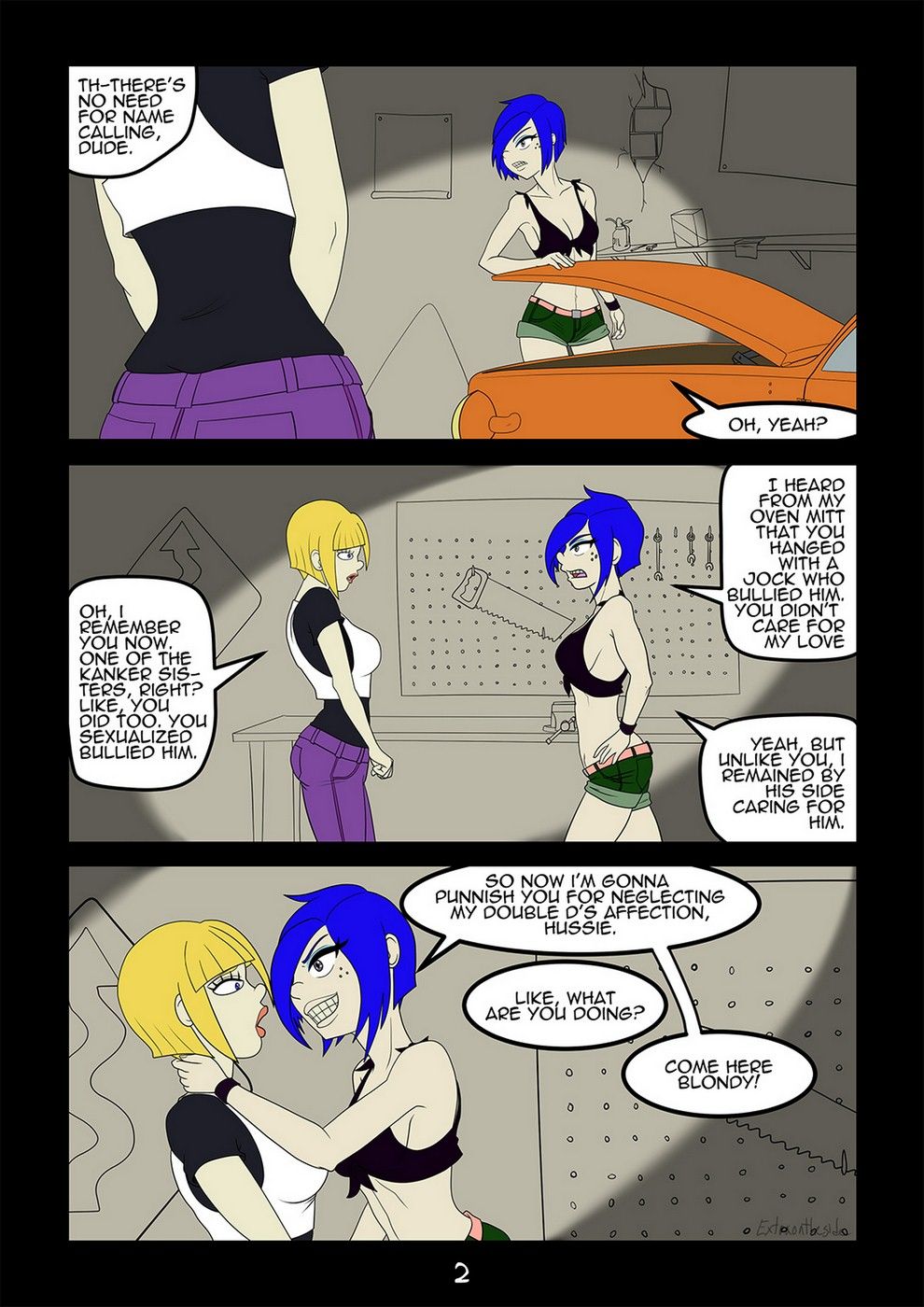 Extraontheside- Marie x Nazz page 1