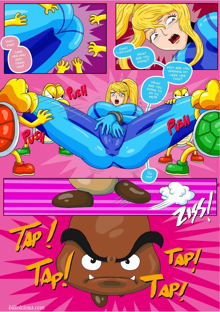 Nintendo Fantasies - Peach X Samus - part 2 page 1