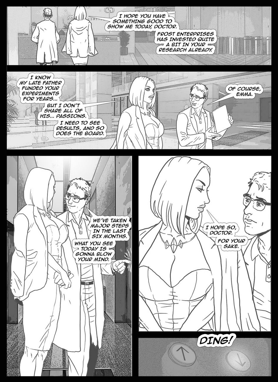 Emma Frost vs bu beyin solucanlar PART 2 page 1