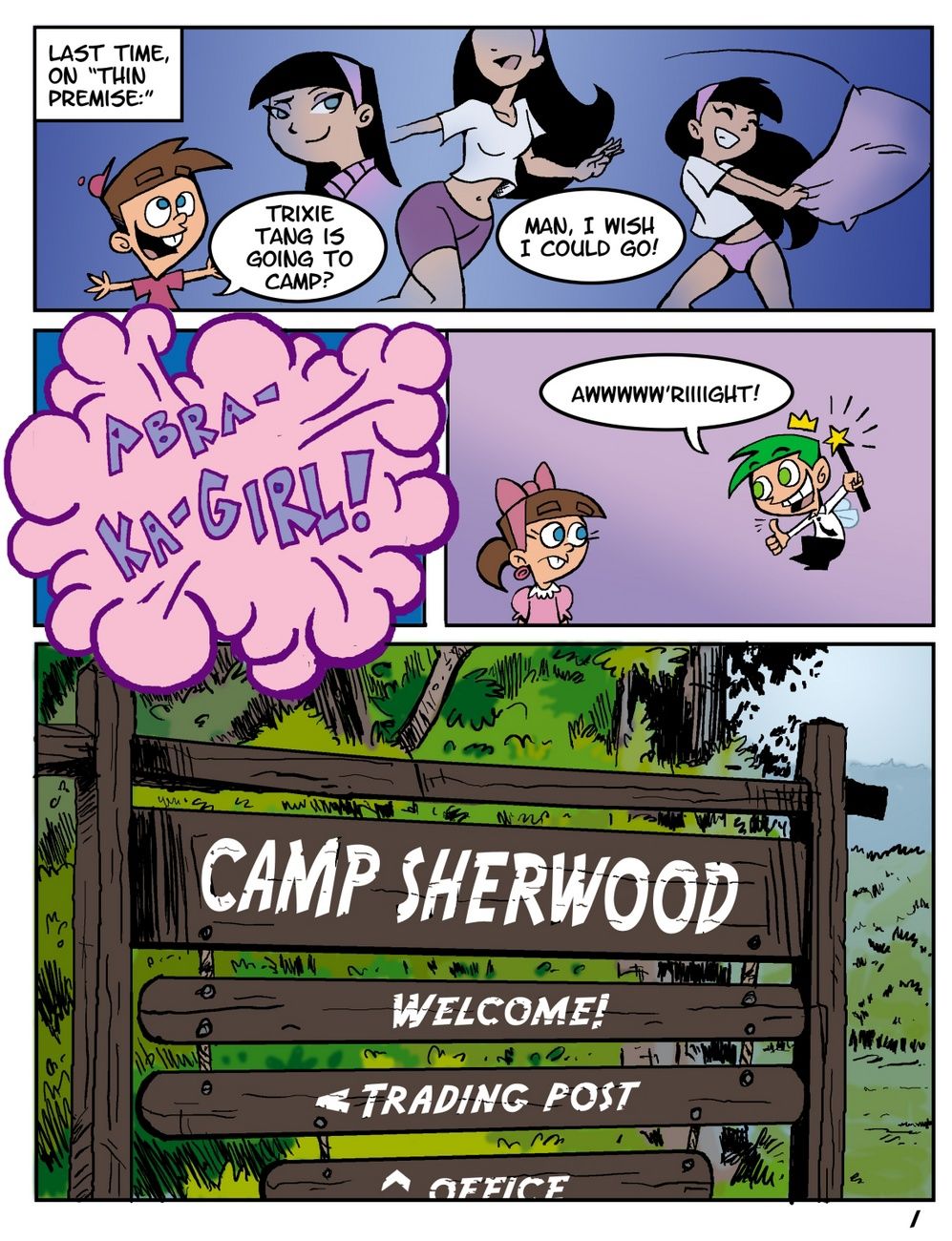 kamp sherwood PART 9 page 1
