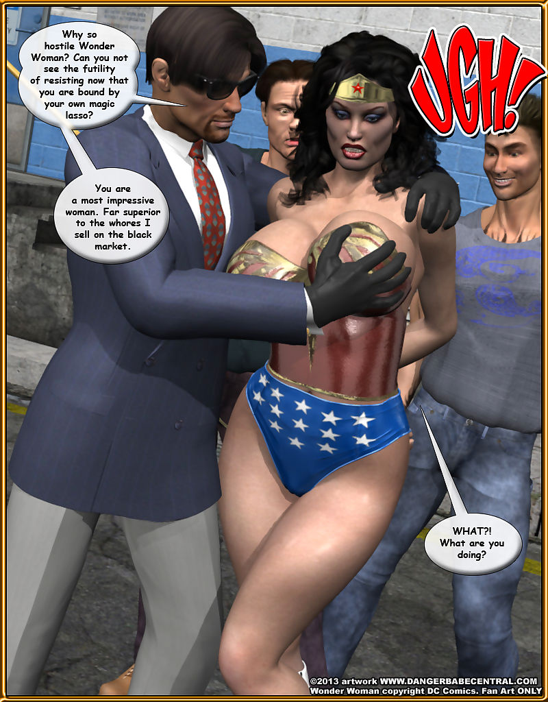Bondage WW vs ArmDealers- Wonder Woman page 1