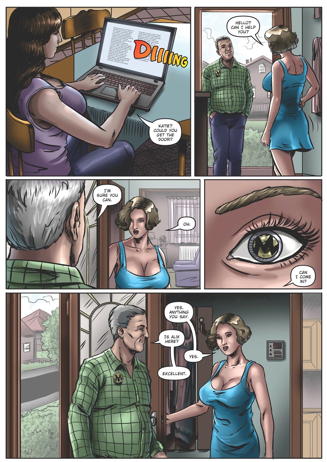 Waiting Room 4- Mind Control page 1
