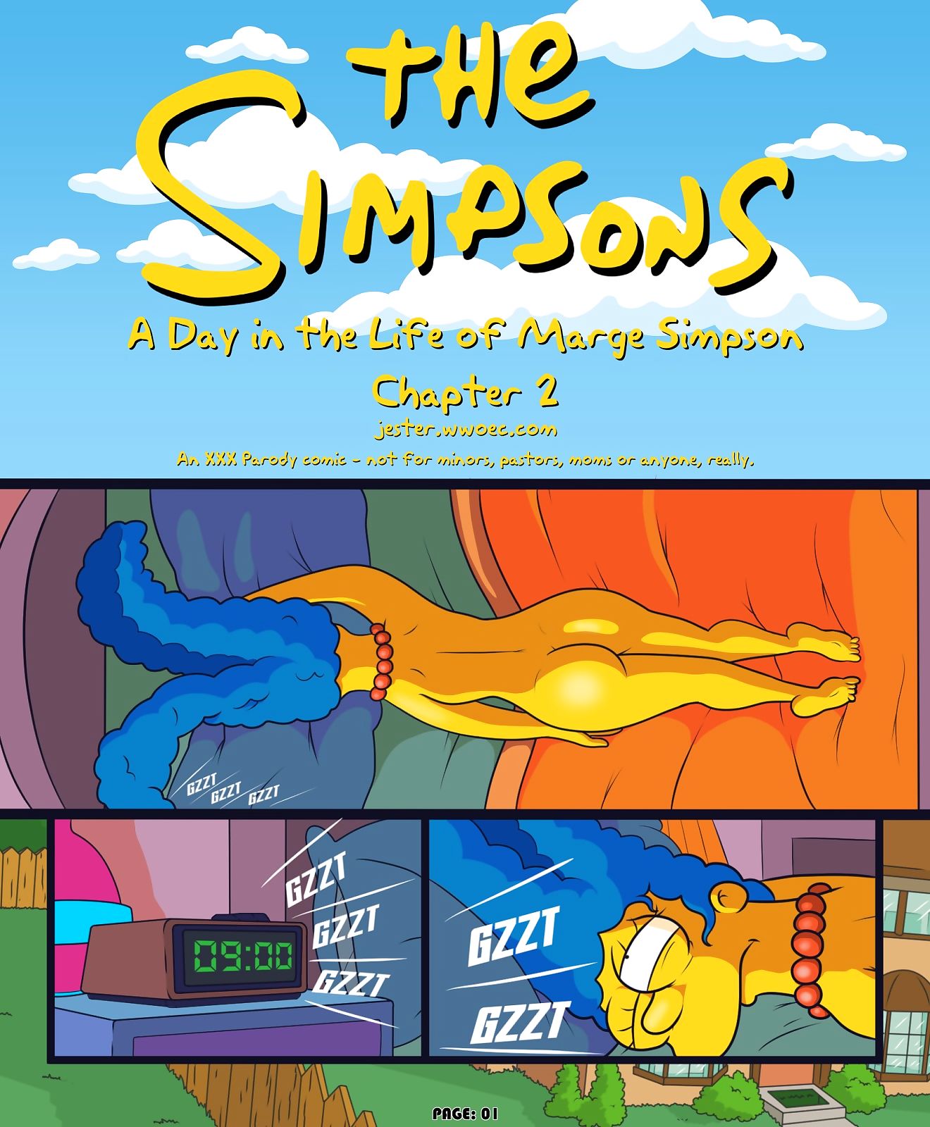 के simpsons दिन में के जीवन के मार्ज page 1