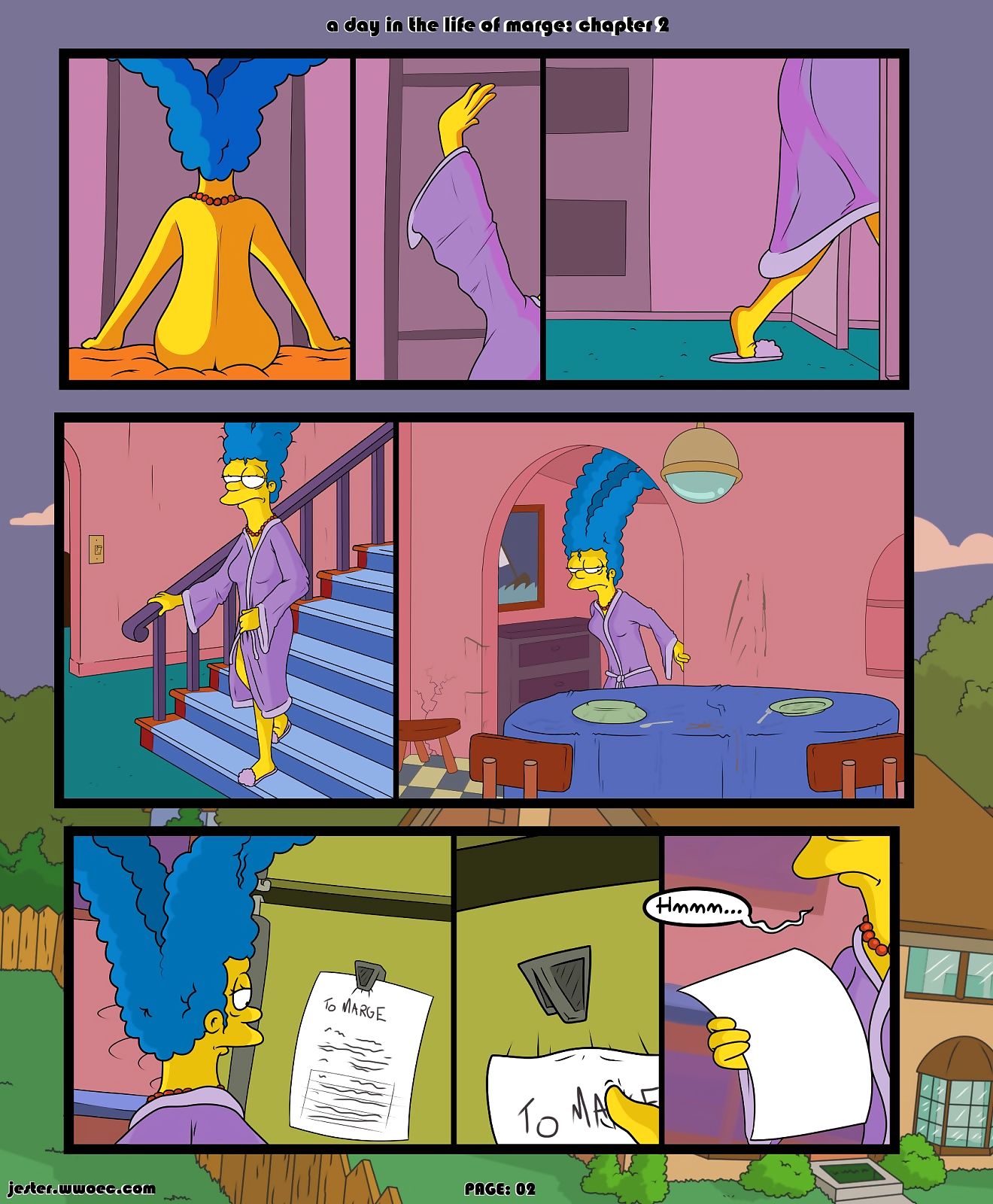 những simpsons ngày trong những Cuộc SỐNG những marge page 1