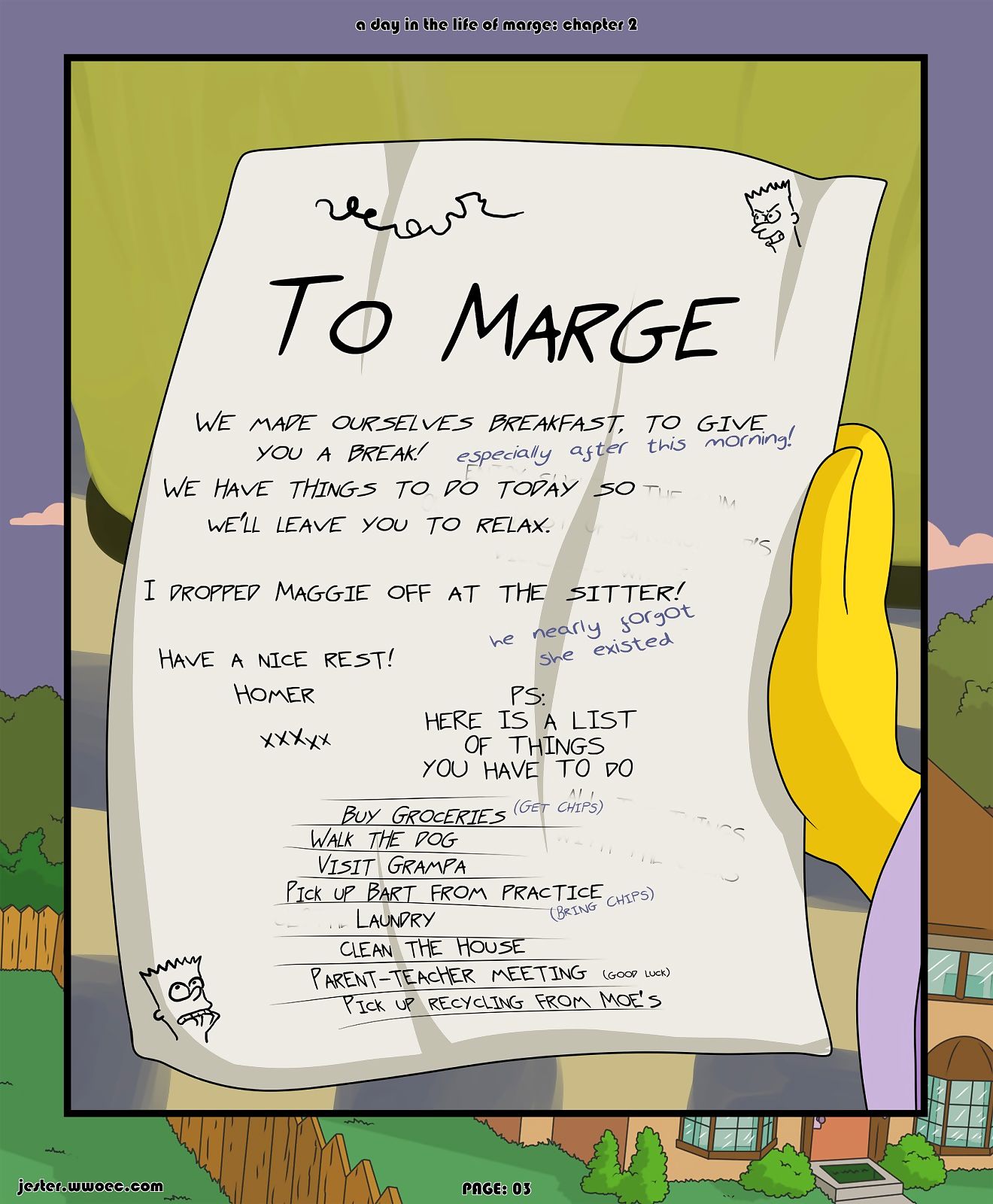 w The simpsons dzień w w Życie z Marge page 1