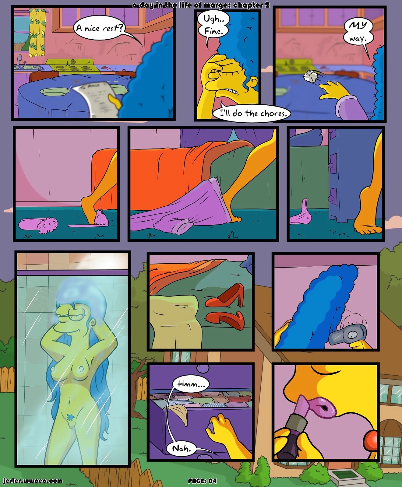 The Simpsons-Day in the Life of Marge page 1