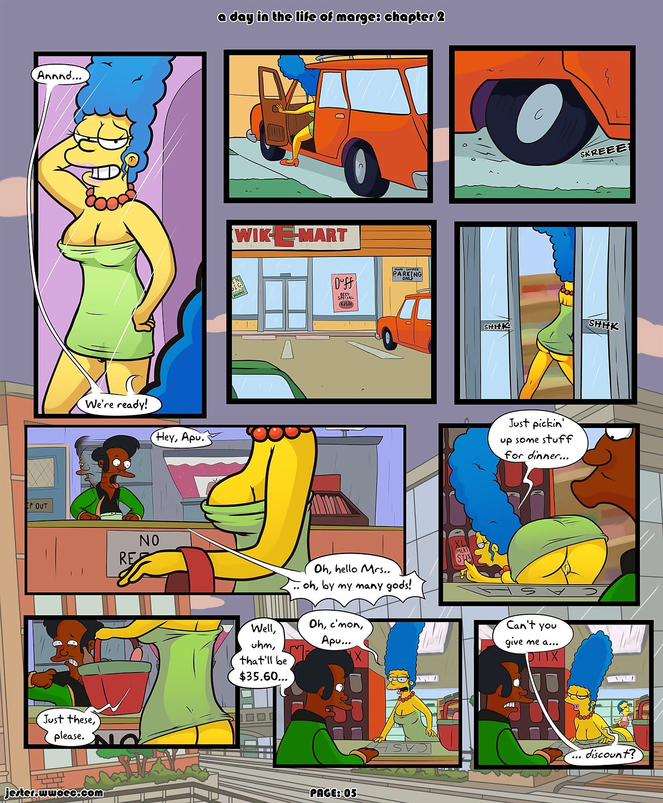 những simpsons ngày trong những Cuộc SỐNG những marge page 1
