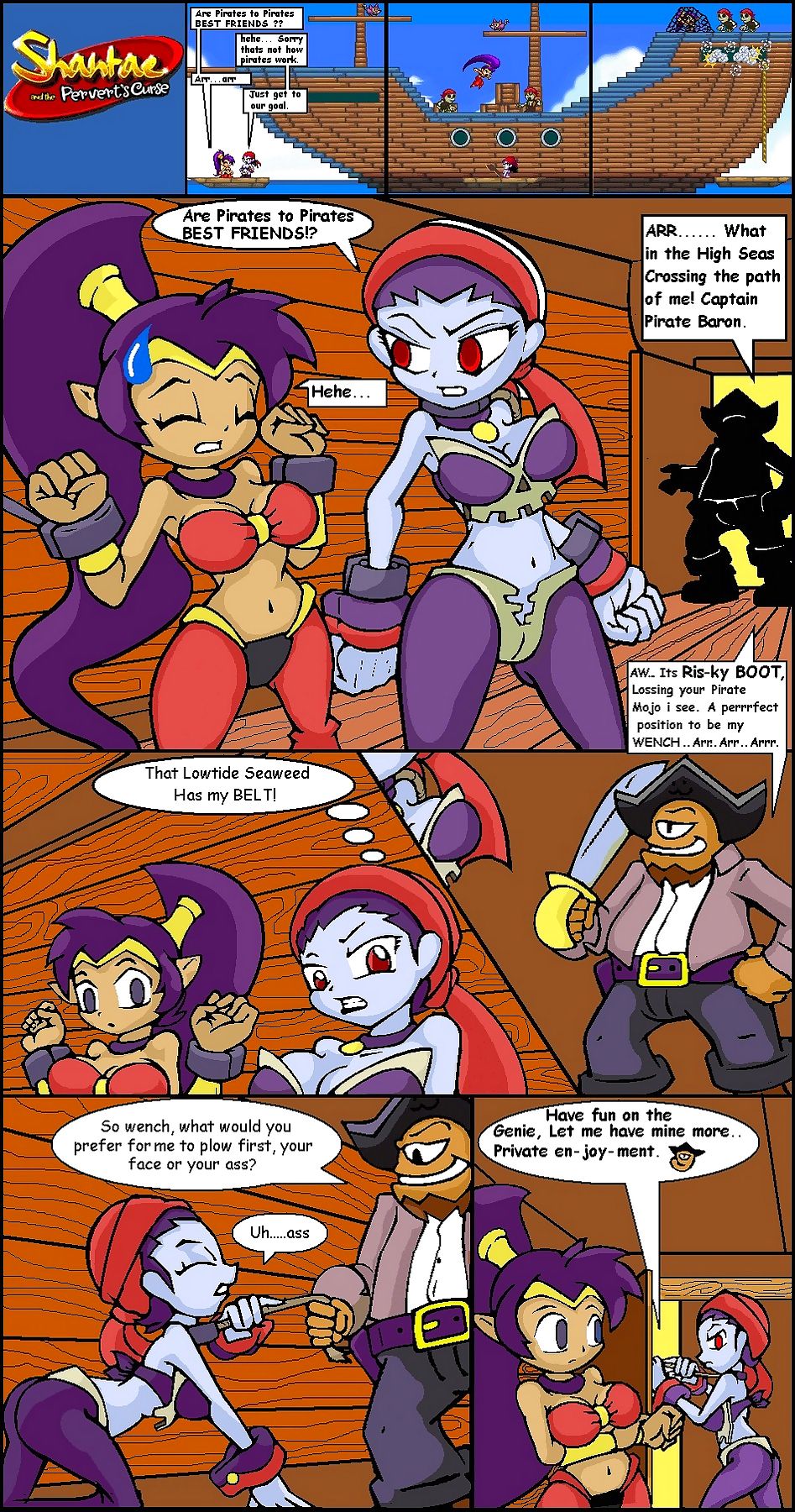 Terrenslks- Shantae And The Perverts Curse page 1