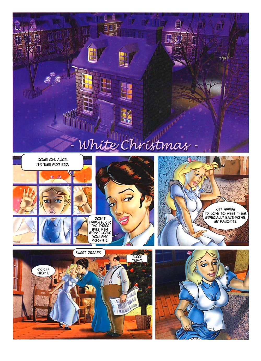 белый Рождество page 1