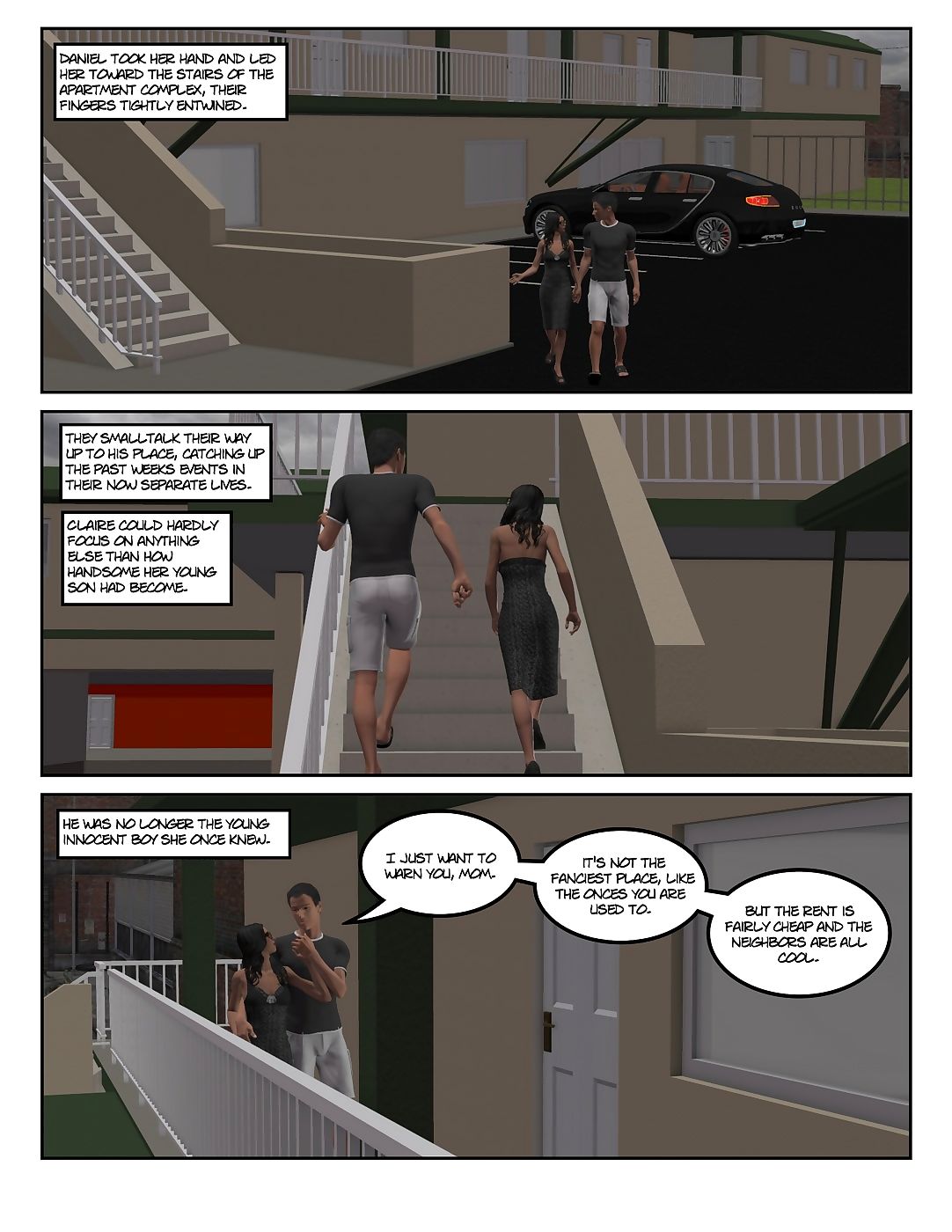 Mother and Son living alone- Redeemer page 1
