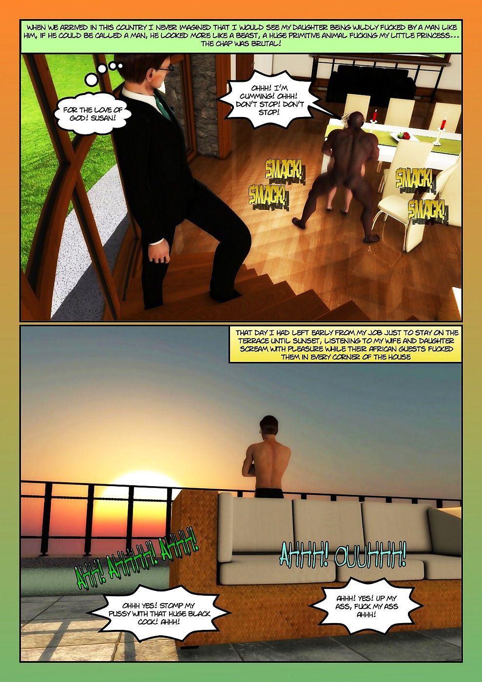 Moiarte- Cuckold in Africa 3 page 1