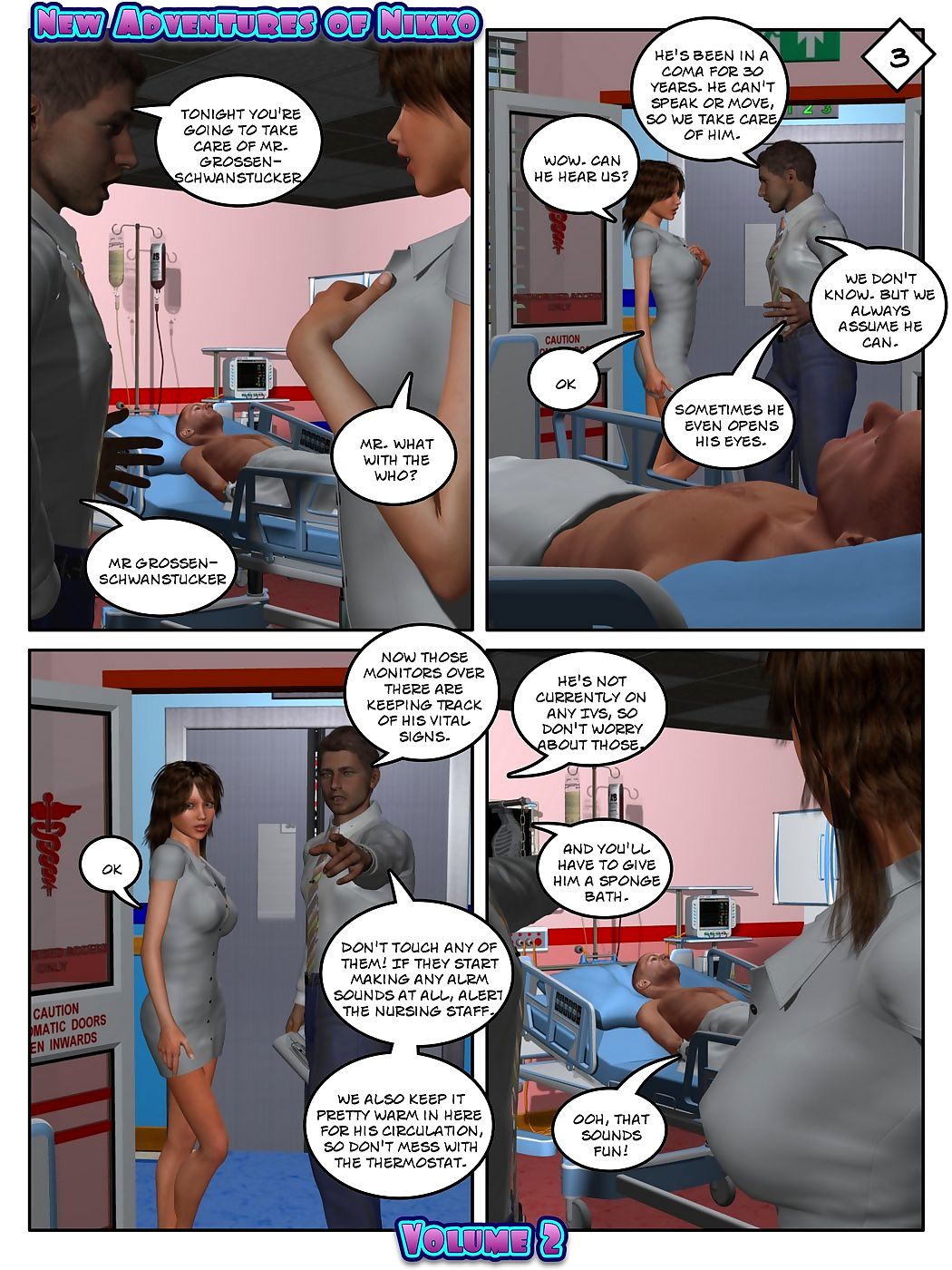 New Adventures of Nikko 2- Intensive Care page 1