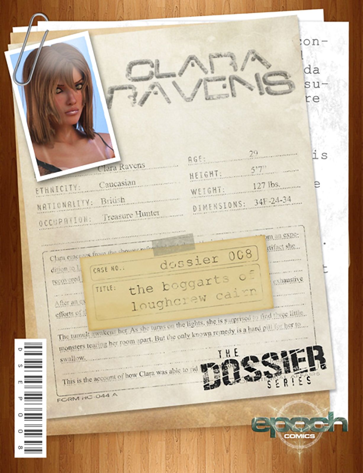 The Dossier 08- Epoch- Clara Ravens page 1
