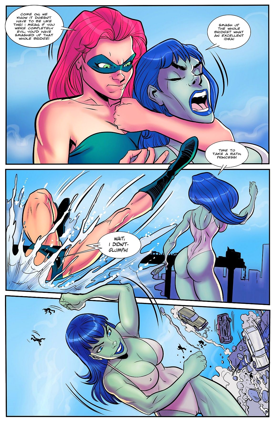 những superheroine’s con gái 2 page 1