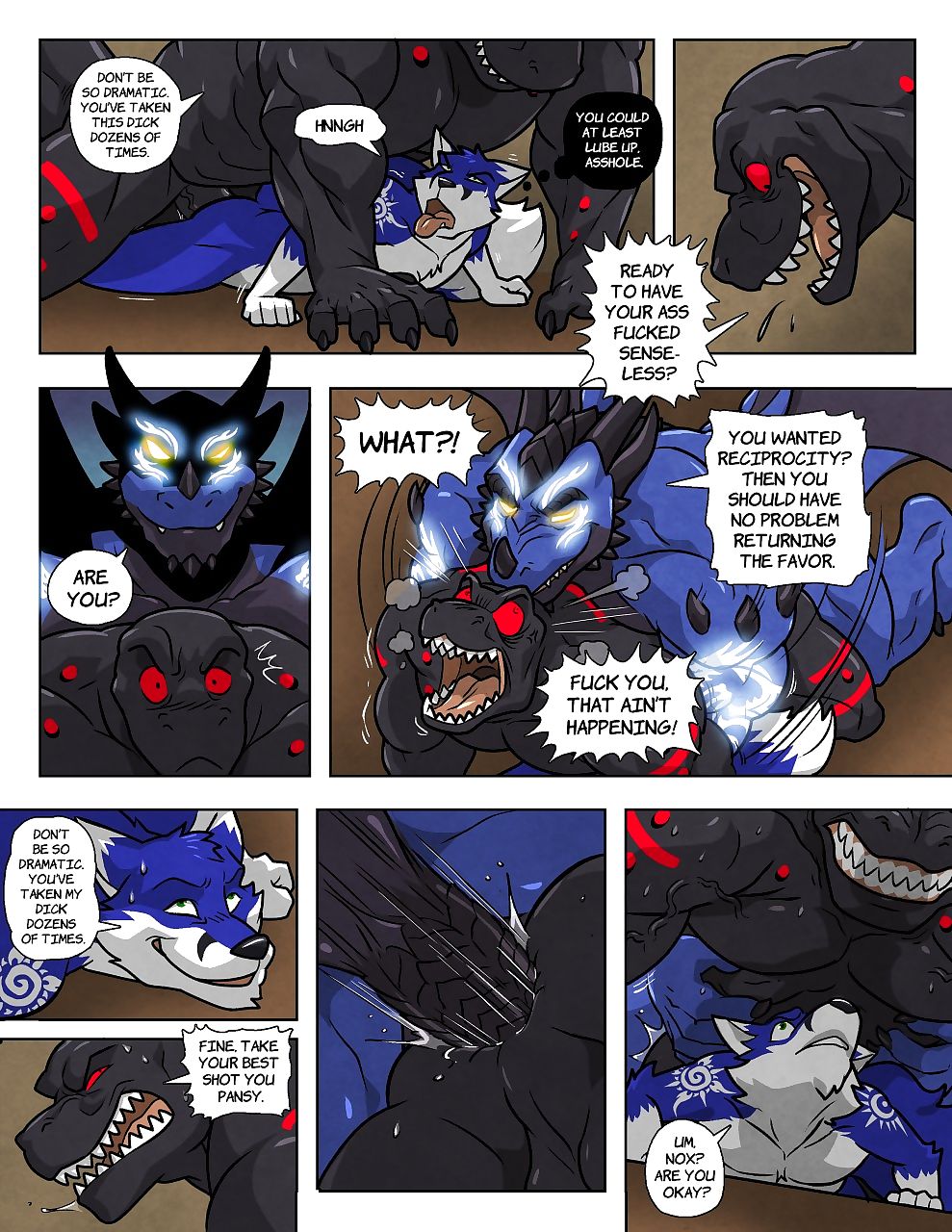 WFA- Black and Blue III page 1
